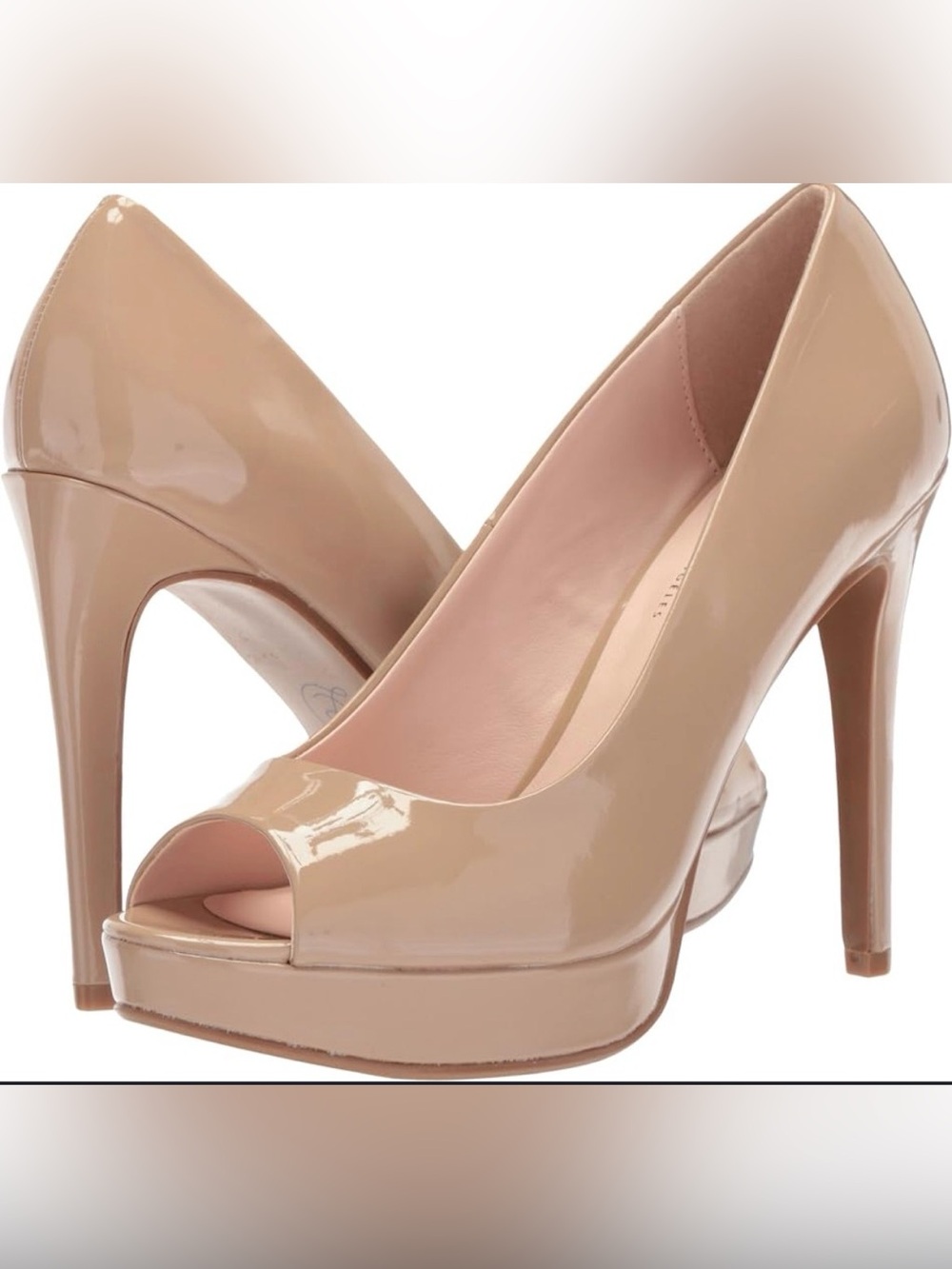 NWOB Chinese Laundry Nude Patent Leather Pump Size 6